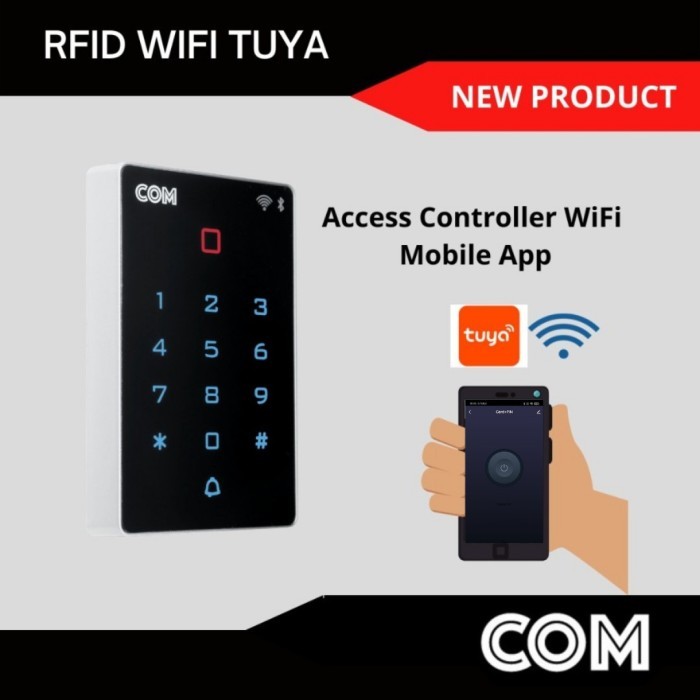 

RFID Wifi Touch Screen Standalone Access Controller With Tuya App