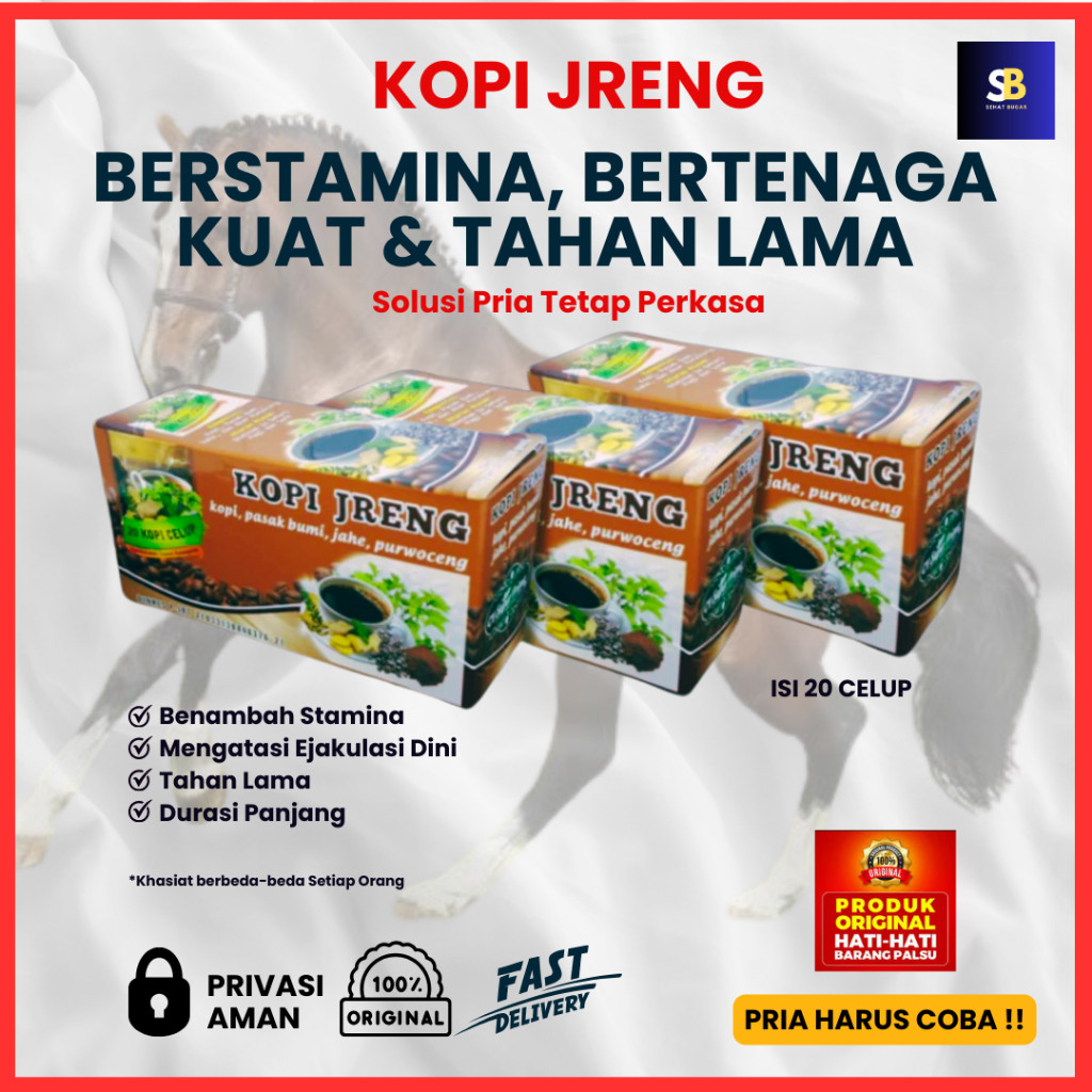 

Kopi Jreng - Kopi Herbal Terapi Ejakulasi - Kopi Lemah Syahwat Ampuh - Privasi Aman