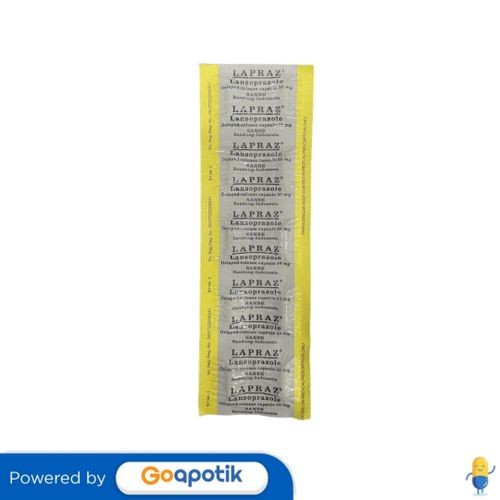 Lapraz 30 Mg Strip 10 Kapsul
