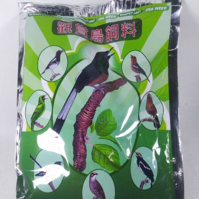 TOPSONG IJO 3 IN 1 VOER BURUNG HIJAU RUMPUT LAUT PAKAN BURUNG MURAI KACER JALAK DLL - Romeesa