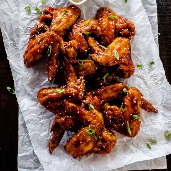 

Crispy Bulgogi Chicken Wings / Sayap Ayam Krispy Saus Manis Korea - 500 gram TAL