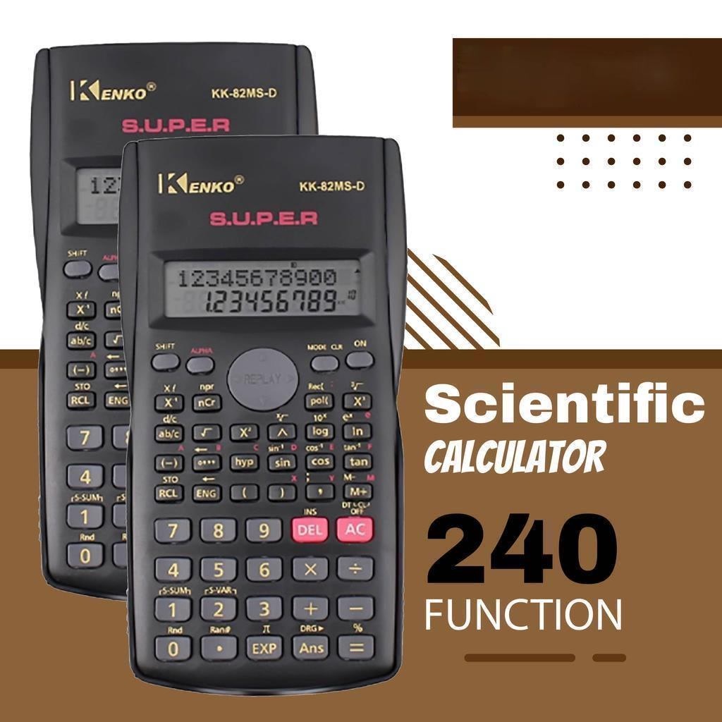 

[Your_Stationery] Kenko Kalkulator Scientific Kalkulator 240 Fungsi / 240 Function Scientific Calculator