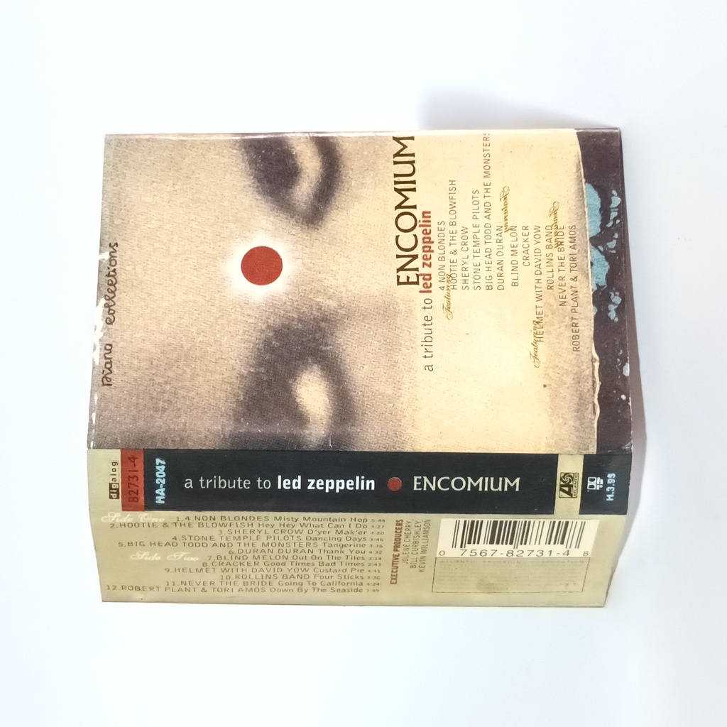 kaset Various Artist Encomium A Tribute to Led Zeppelin second