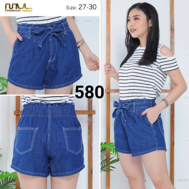 

Hot Pants Karet Pita Blue 580 Amyra Dharma