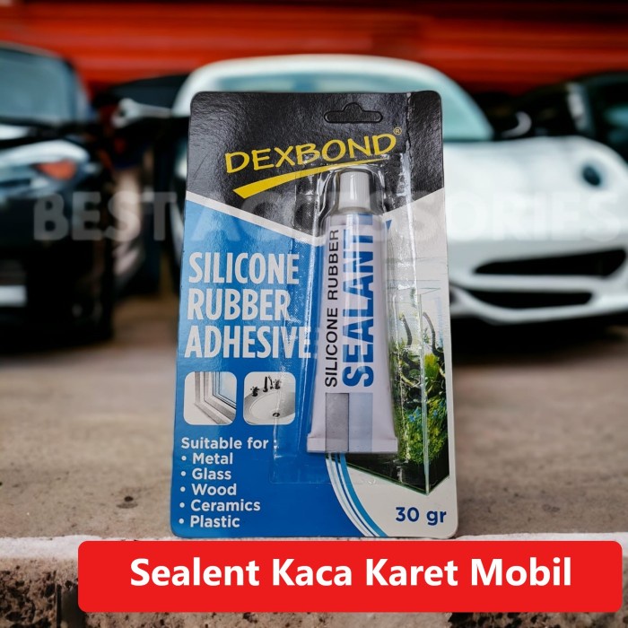 Lem Material SEALENT Karet Silikon Sealant 30gr