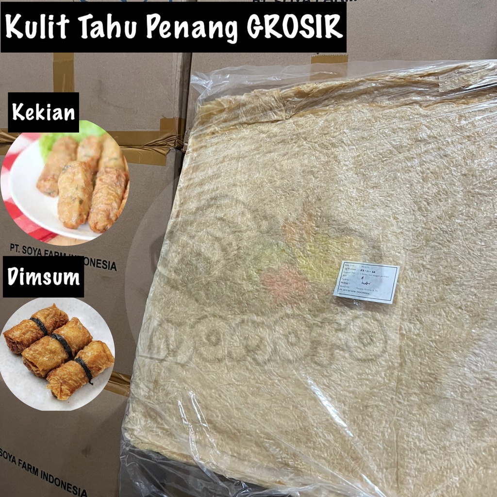 

GROSIR Kulit Tahu Penang Bal 50 Lembar