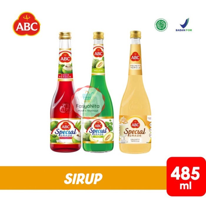 

ABC Sirup Special Grade (Botol Kaca 485ml) - Vanilla - FasyAnita Mart Denpasar