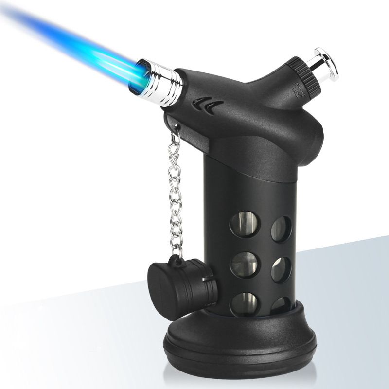 Korek Api  Obor Ganda Kreatif Pistol Semprot Kecil Tahan Angin Korek Api Gas Butana Mini Alat Pengap