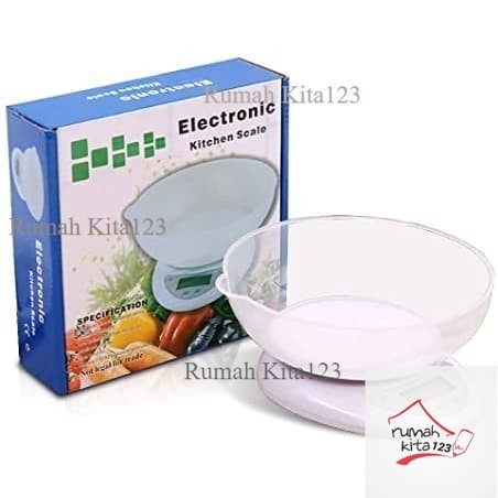 TIMBANGAN DIGITAL DAPUR KUE MANGKOK Digital Electronic 5 kg B05