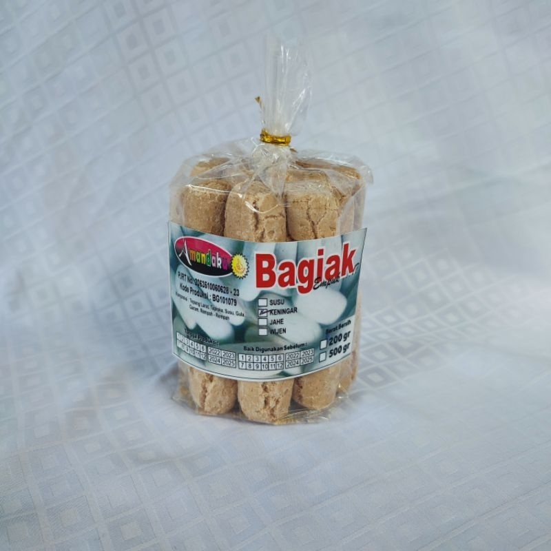

KUE BAGIAK RASA ORIGINAL KENINGAR WIJEN CEMILAN KUE KERING KHAS BANYUWANGI BEBAS PENGAWET TANPA PEMANIS BUATAN X01