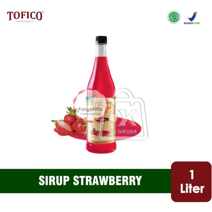 

Sirup Strawberry Tofico / Strawberry Syrup (Botol Plastik 1 Liter) - FasyAnita Mart Denpasar