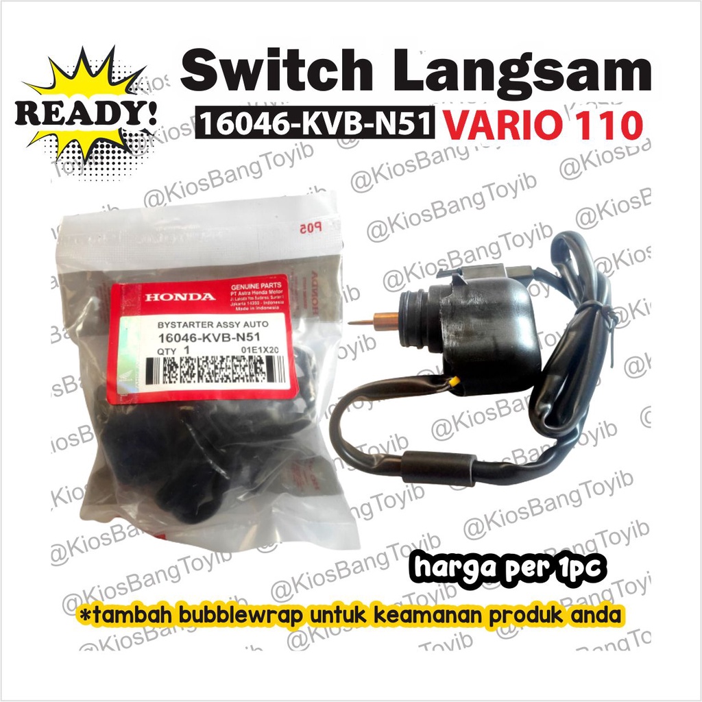 Switch Swit Langsam Sensor Choke Vario Lama Vario 110 (16046-KVB-N51)
