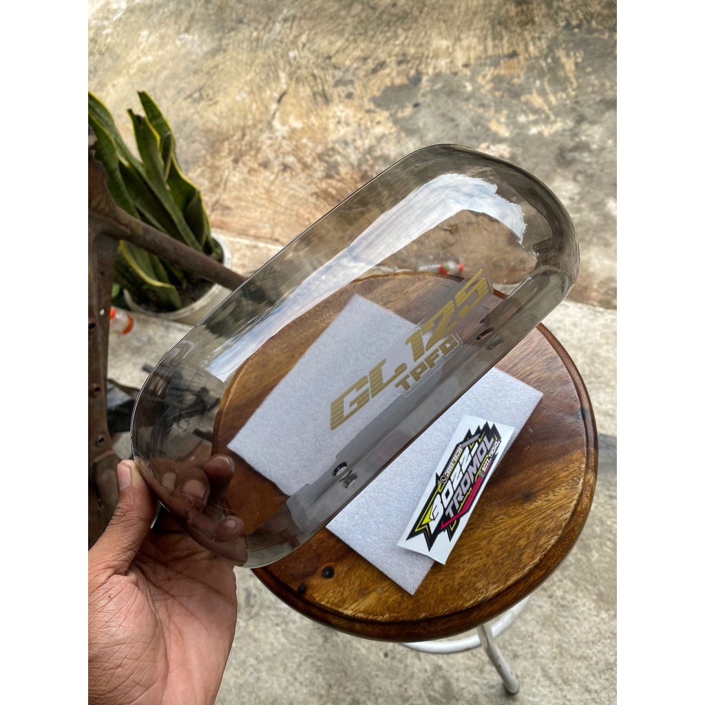 cover visor speedometer gl100 rx king Visor speedometer pelindung speedometer gl100 gl125 cb125