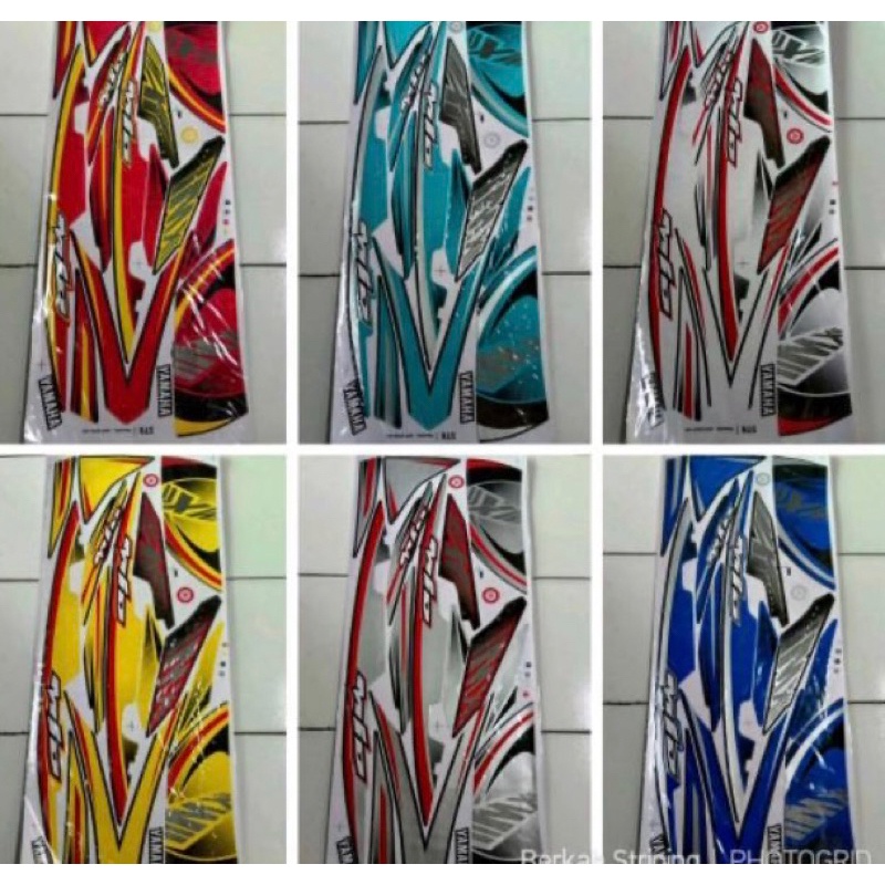 (COD) Striping Stiker Thailand Motor Yamaha Mio Soul Karbu - Soul MX