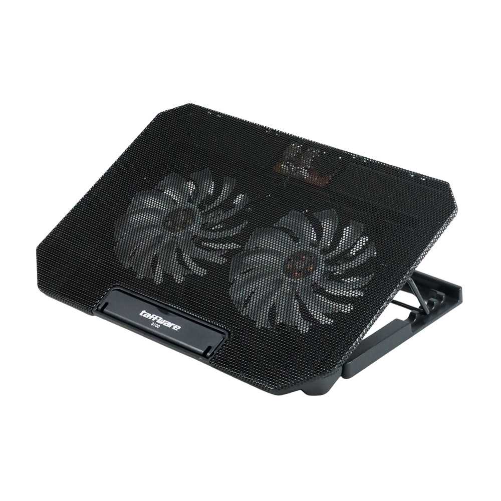 Taffware MC Cooling Pad Laptop 2 Fan Fixed Speed - Q100 | Murah | 100% Asli