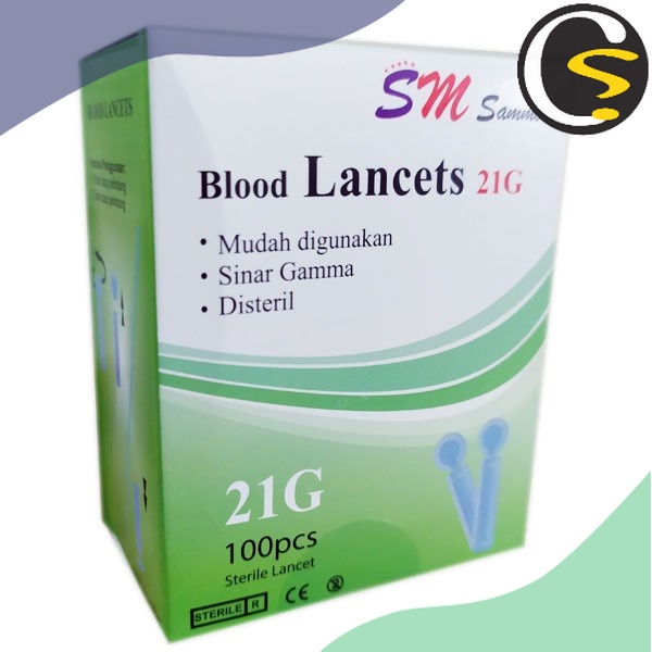 

SAMMORA - Blood Lancets Jarum Bekam 21GR