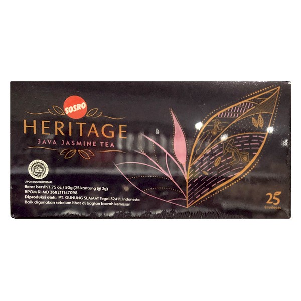 

✨PROMO✨ -Sosro Heritage Java Jasmine Tea 25'S