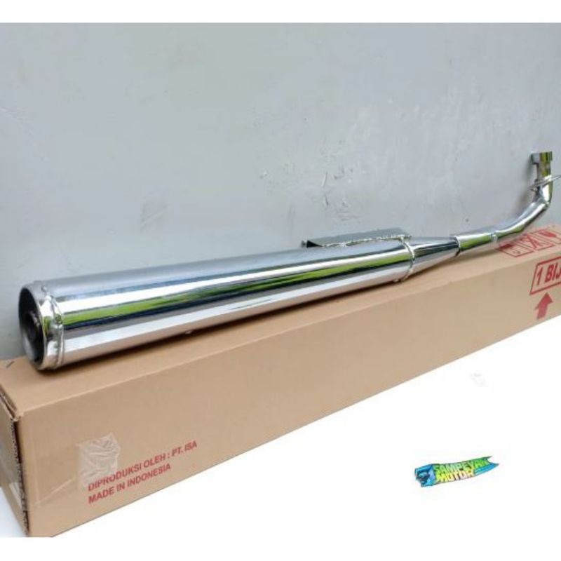 Knalpot Original Honda WIN 100-Knalpot WIN Merek NTD-KNALPOT HONDA WIN KENALPOT WIN100 NTD ORIGINAL