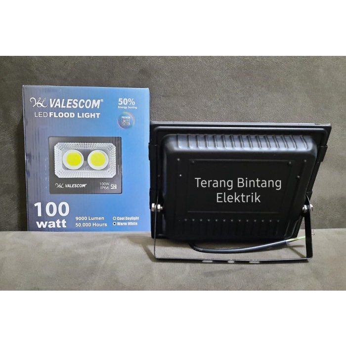 Lampu Sorot Tembak LED Valescom COB 100 watt 100W Super Bright - PutihCOB Hilios