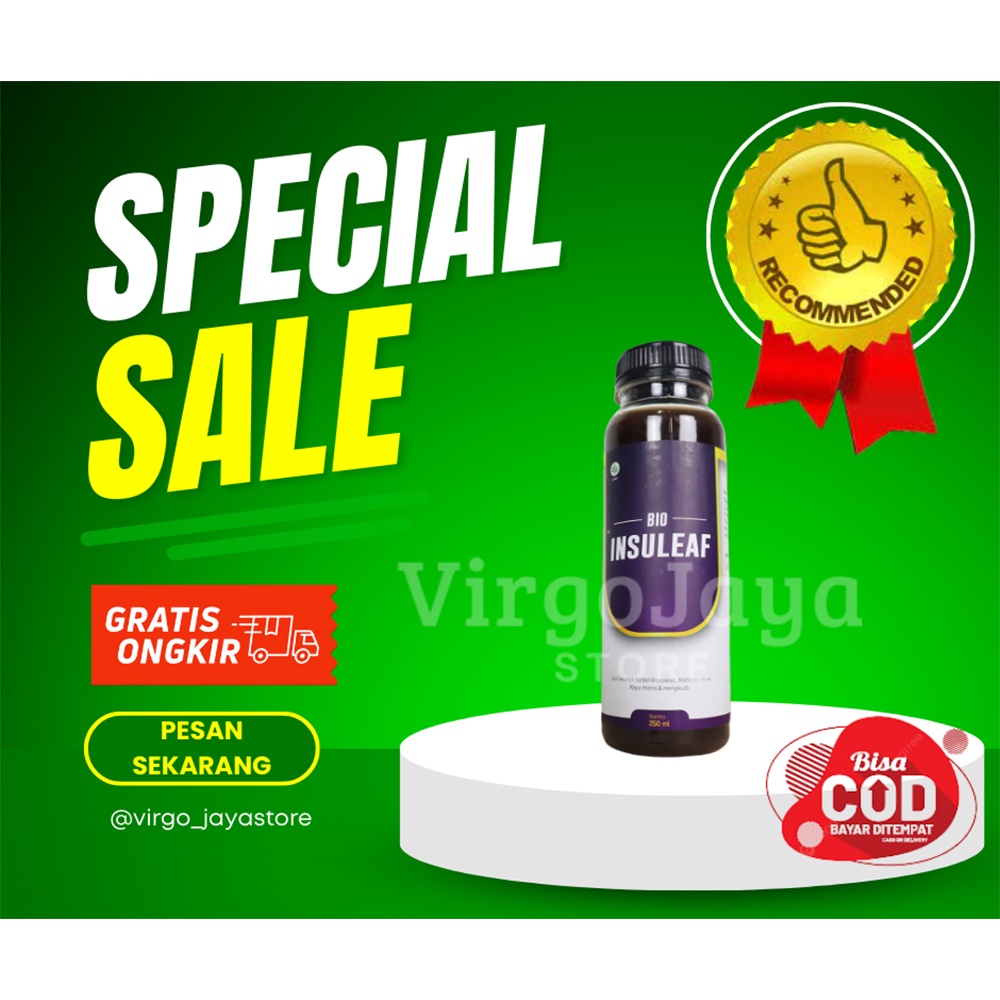 

VIRGO-STORE Bio insuleaf obat herbal penurun gula darah berlebih