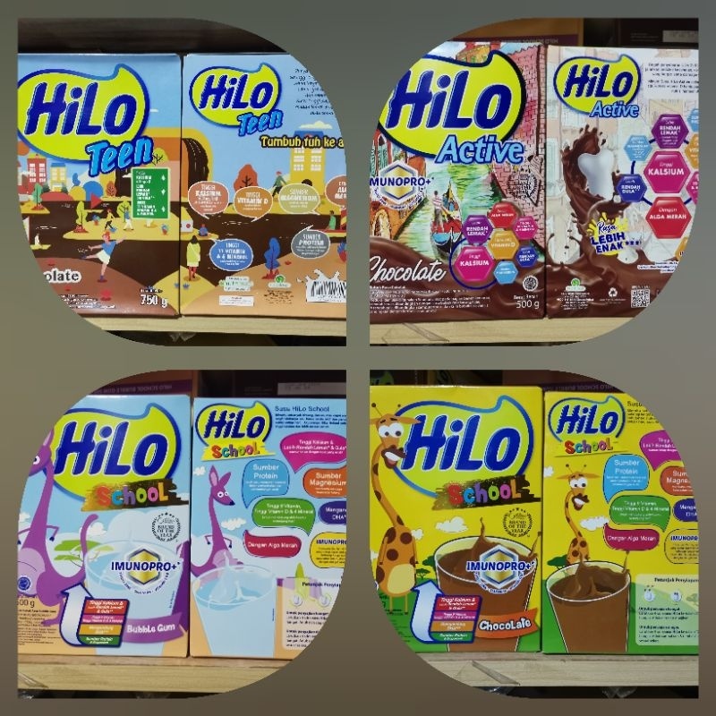 

Hilo susu TINGGI KALSIUM 750gr&500gr