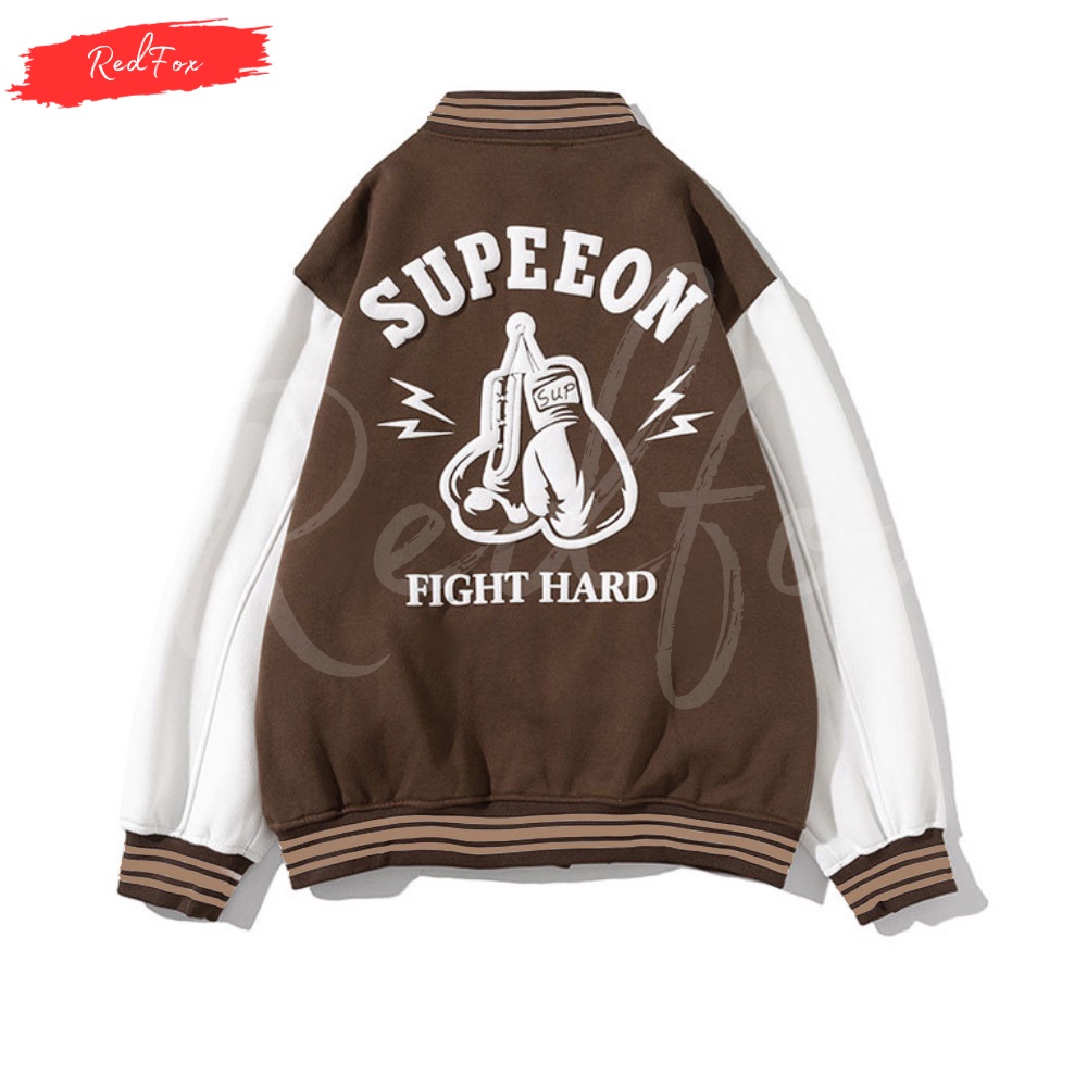 Jaket Dewasa Varsity Model Bomber Terbaru Import Kekinian Cewek Cowok Laki laki Perempuan Motif Sabl