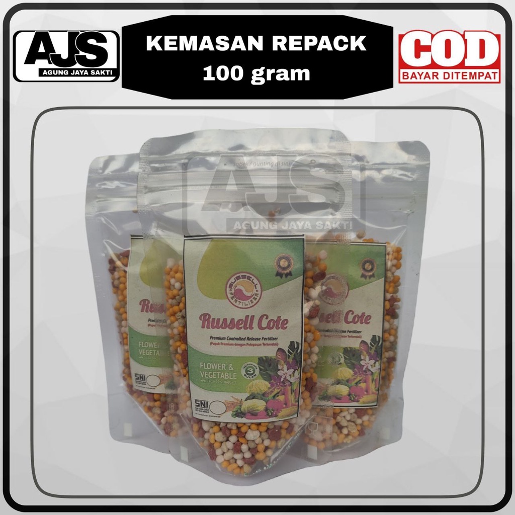 Russel Cote 23-10-10 Pupuk Slow Release Pelepasan Terkendali 100gr