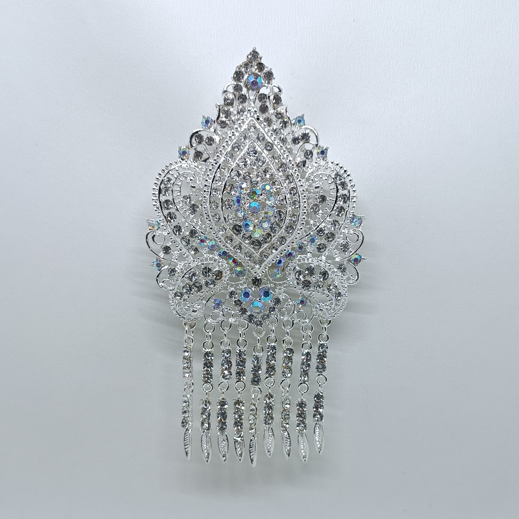 Bros Penganten ukuran jumbo / Aksesori kebaya Kekinian / Bros etnik nusantara / Bros gold dan silver