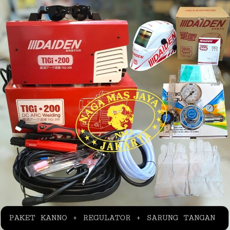 MESIN LAS ARGON DAIDEN TIGI 200 / TRAFO LAS ARGON DAIDEN TIG 200 / TRAVO LAS ARGON DAIDEN TIG 200