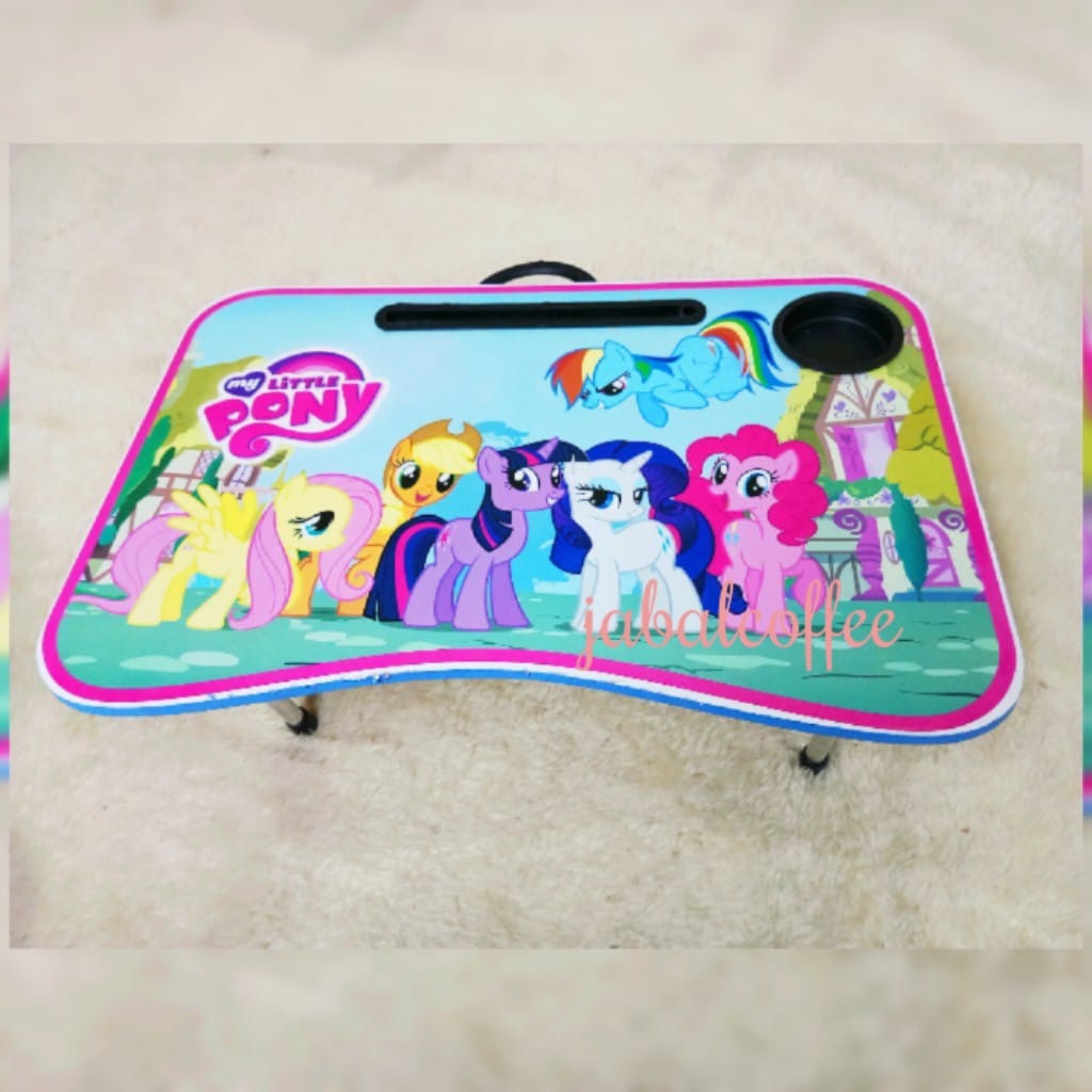 Meja Lipat Karakter / Meja Belajar Lipat Karakter / Meja Lipat Kayu 02