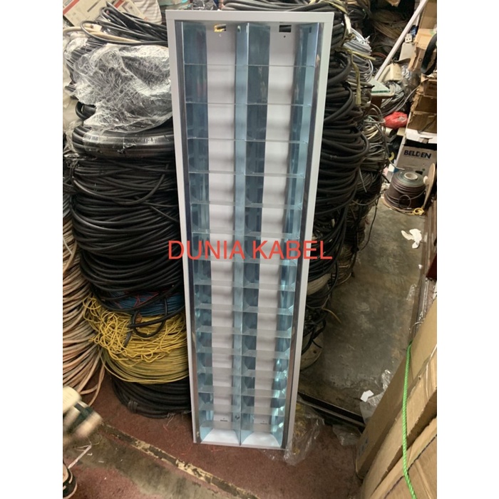 Set Kap Lampu neon LED RM 2x36 2 x 36 watt 120CM Philips