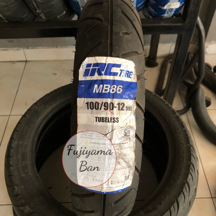Ban Motor IRC MB 86 100/90-12 (Tubeless) Matic Scoopy R12