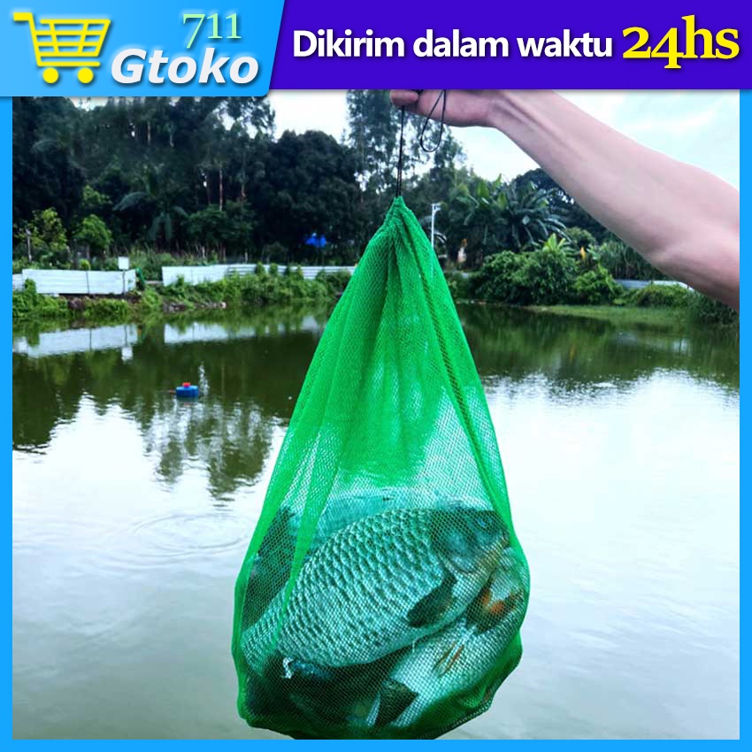 Jaring Tas Wadah Ikan Mancing Jaring Koja Korang Pancing Untuk Jebakan Atau Tempat Ikan