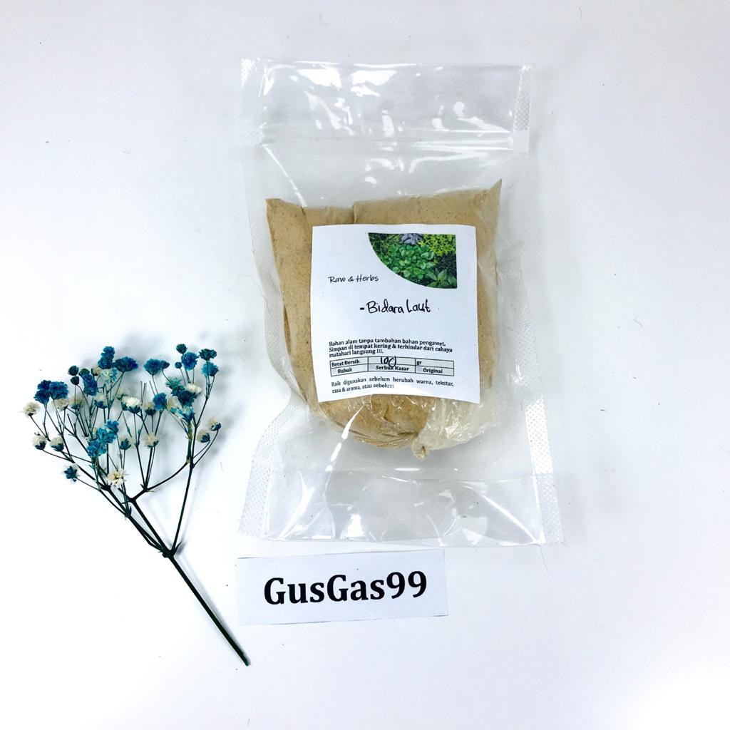 

(100gr) Bidara Laut Kering Bubuk Murni Herbal Asli Tradisional Jurus Sehat Rempah JSR