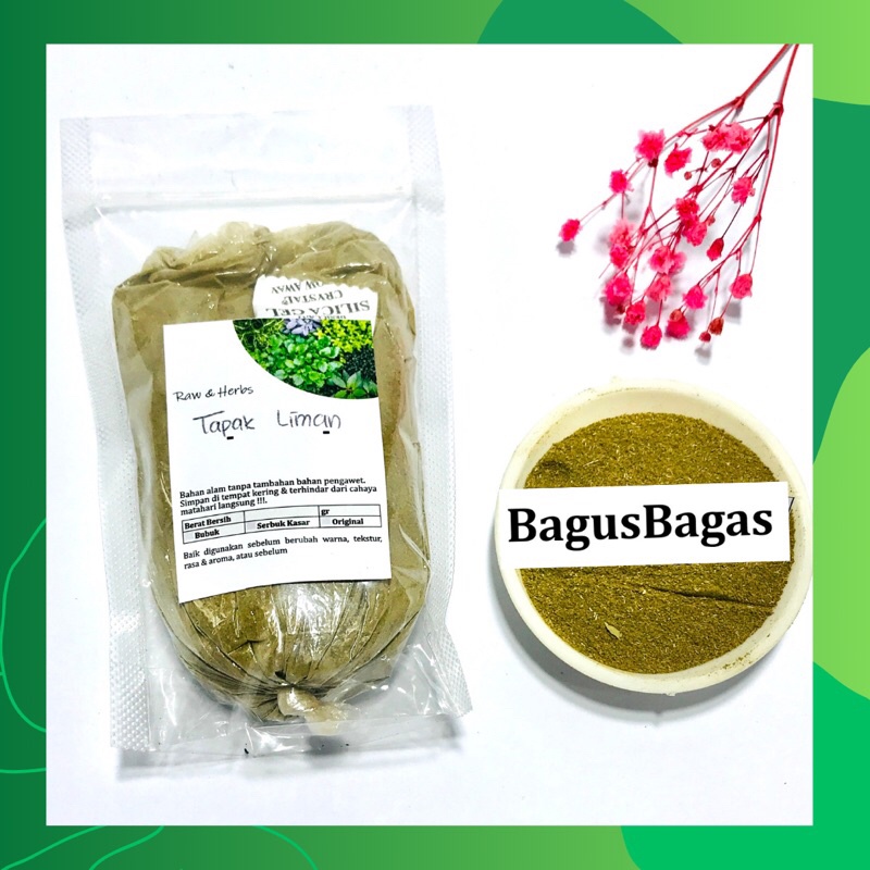 

(100g) Bubuk Daun Tapak Liman Tapakliman MURNI Kering Herbal Tradisional Jurus Sehat Rempah JSR