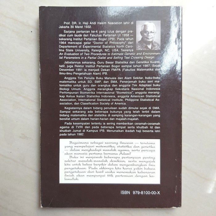 Terlaris ✨ - Buku PENGANTAR Ke FILSAFAT SAINS by Andi Hakim Nasoetion
