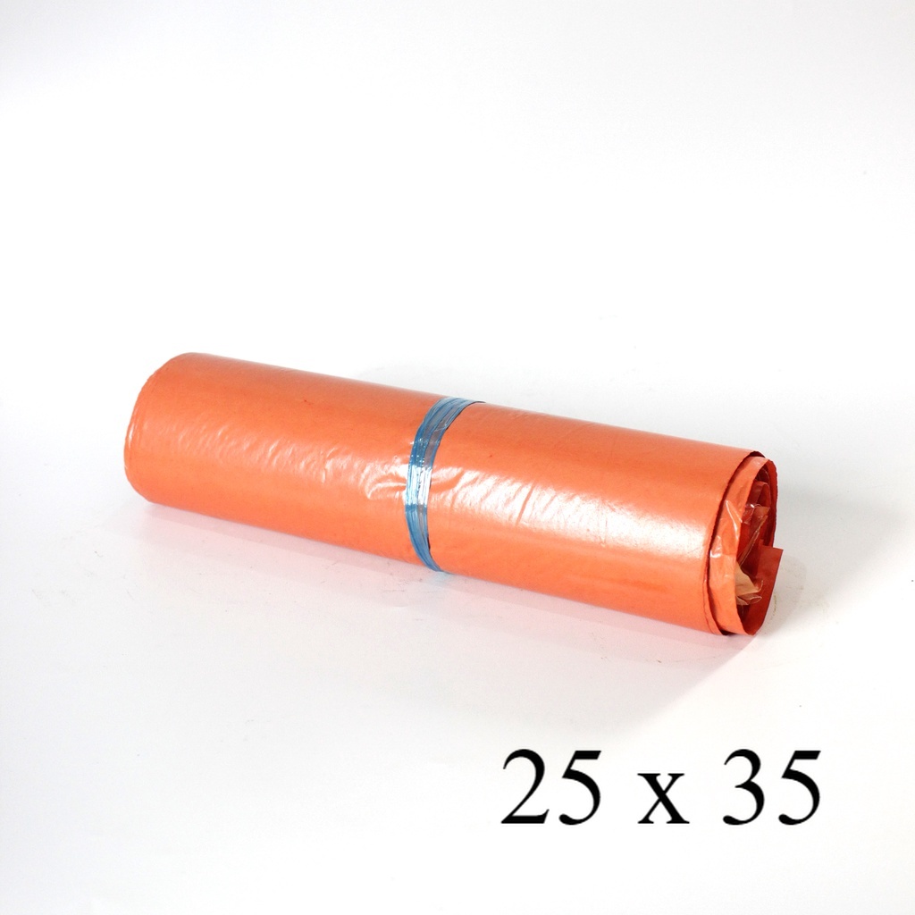 

Plastik Polymailer Orange 25 x 35 cm packaging Kantong Amplop isi 100 pcs - Master Pack Indonesia Bogor