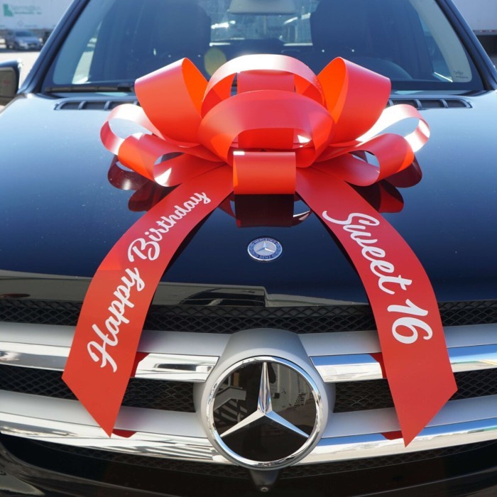 

PROMO - PITA KADO - Pita Kado Mobil Alat BESAR Tempel Magnet JUMBO MAGNETIC GIANT Ribbon - Custom, 50x50cm Magnet