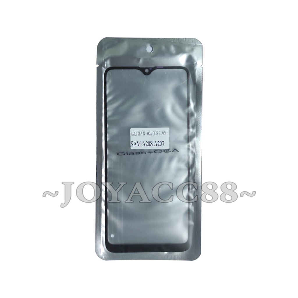 KACA LCD SAMSUNG A20S A207 PLUS LEM OCA KACA LCD HP