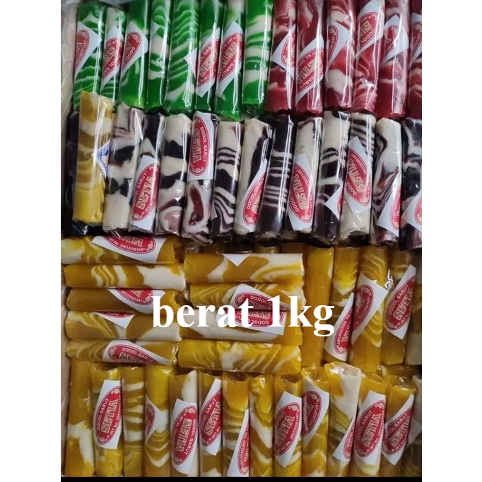 

DODOL ZEBRA ANEKA RASA 1 KG DODOL GARUT OLEH OLEH