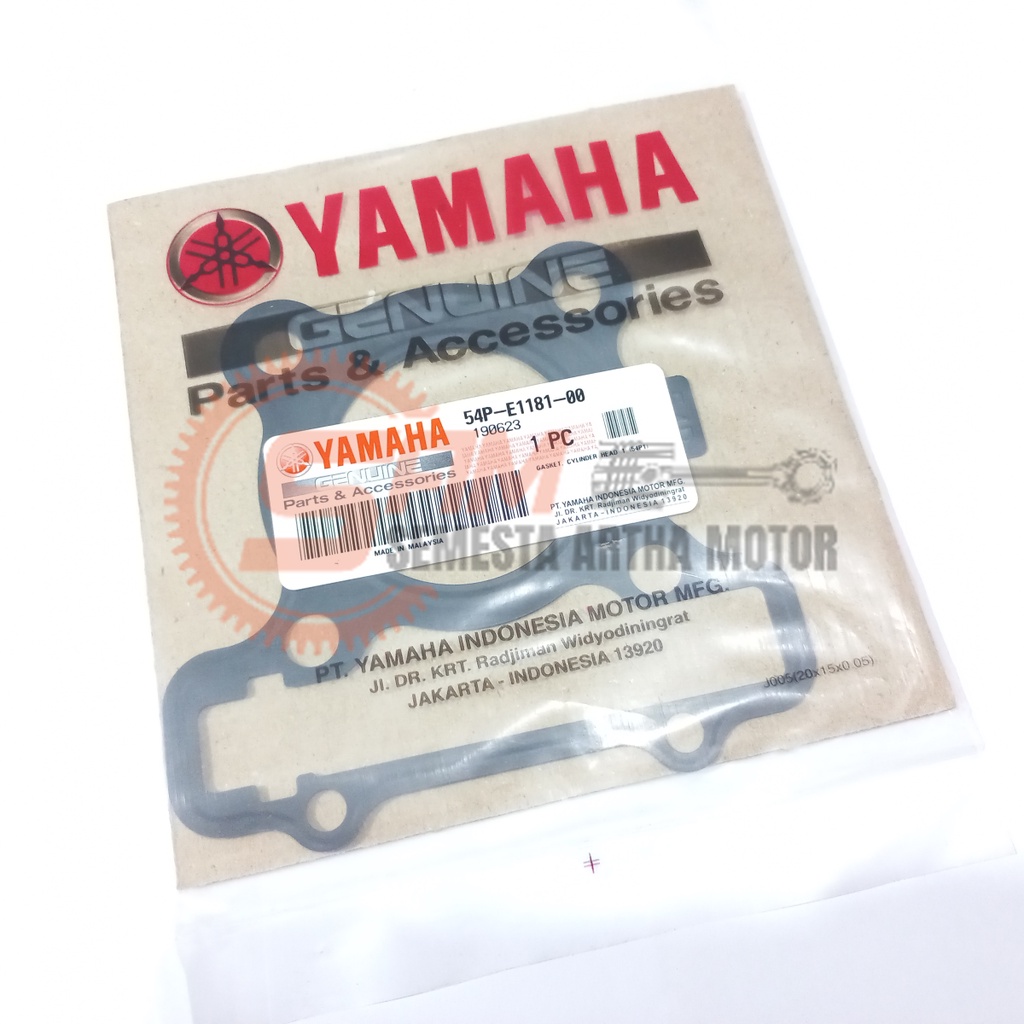 YGP Paking Boring Seher Tengah Yamaha Mio J Soul GT Xride Fino Fi Packing Blok TB Motor Matic 54P