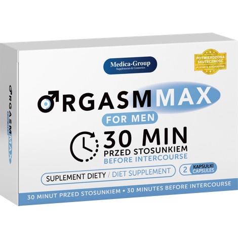 JAMINAN ASLI Suplemen Obat Kuat Orgasm Max For Men Pria Ejakulasi Impor Original