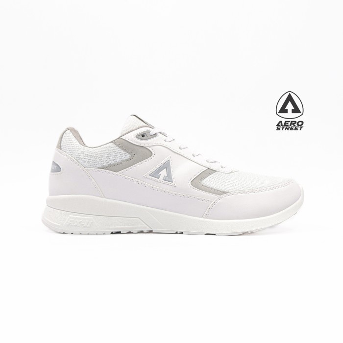 best -Aerostreet 37-44 Osaka Putih Putih Abu Muda - Sepatu Sneakers Casual - 39