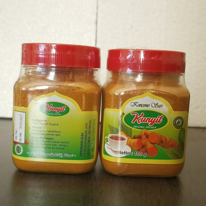 

[ COD ] Kunyit Bubuk Original Organik Kencono Sari 100gram Asli Original Mengobati maag pada lambung, Melancarkan haid, Membantu menurunkan berat tubuh dll Terlaris