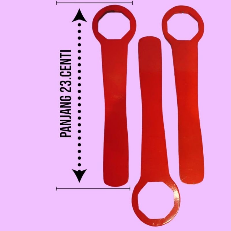 Kunci Segi Delapan Upside Down CBR150 KLX150 CRF150 ZX250R