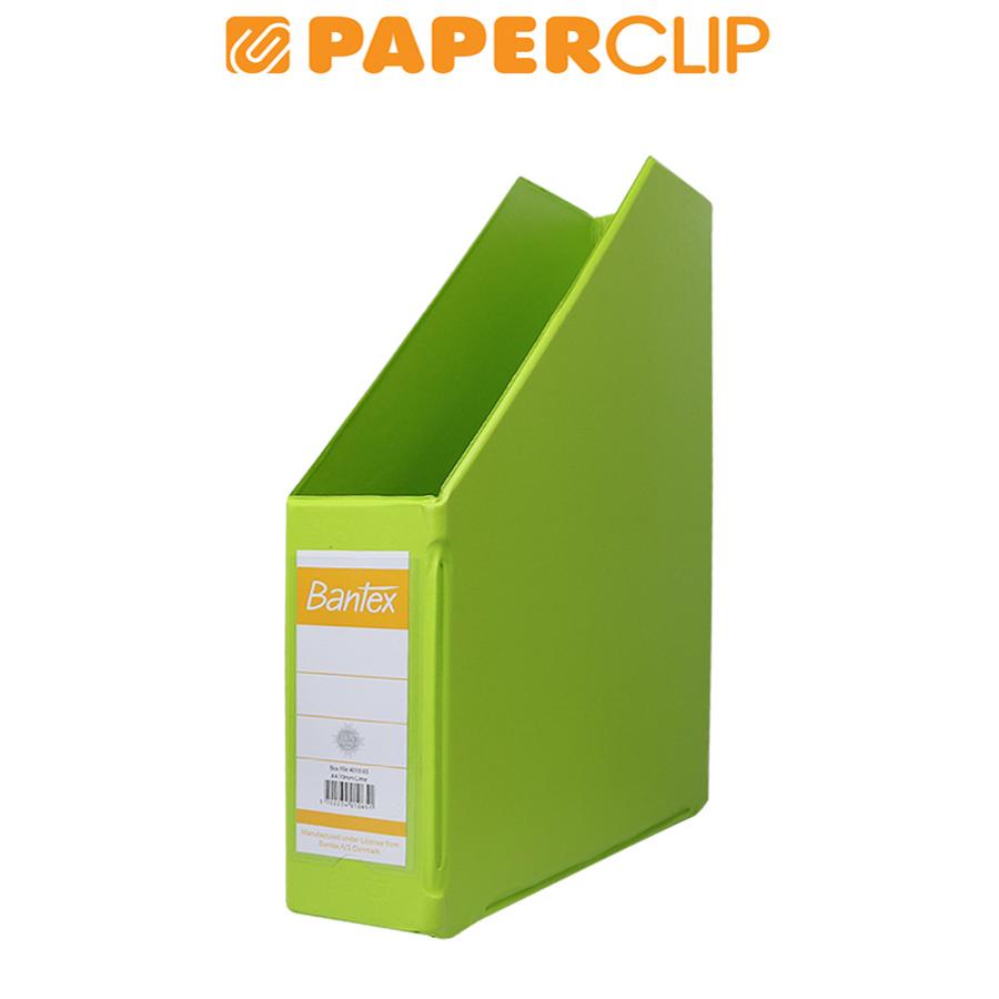 

BOX FILE BANTEX 4010 A4 65 LIME