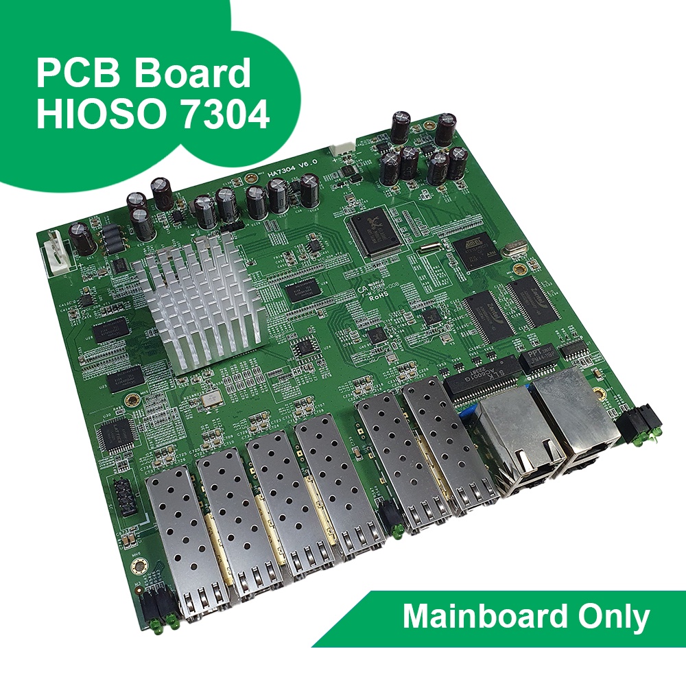 PCB Board Hioso HA7304 PCBA Mini 4 Port Epon OLT SFP ONU