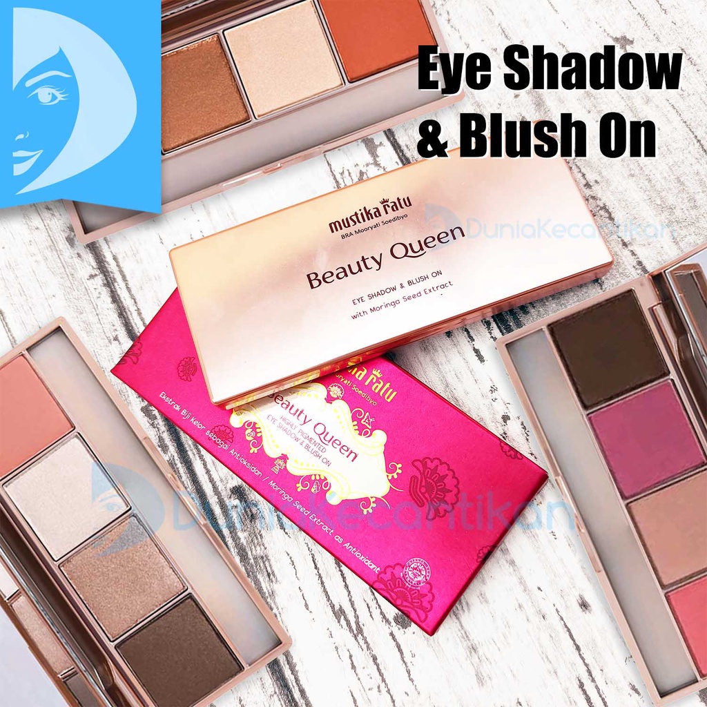 New Product Beauty Queen Highly Eyeshadow & Blush On Mustika Ratu Eye Shadow Make Up Mata