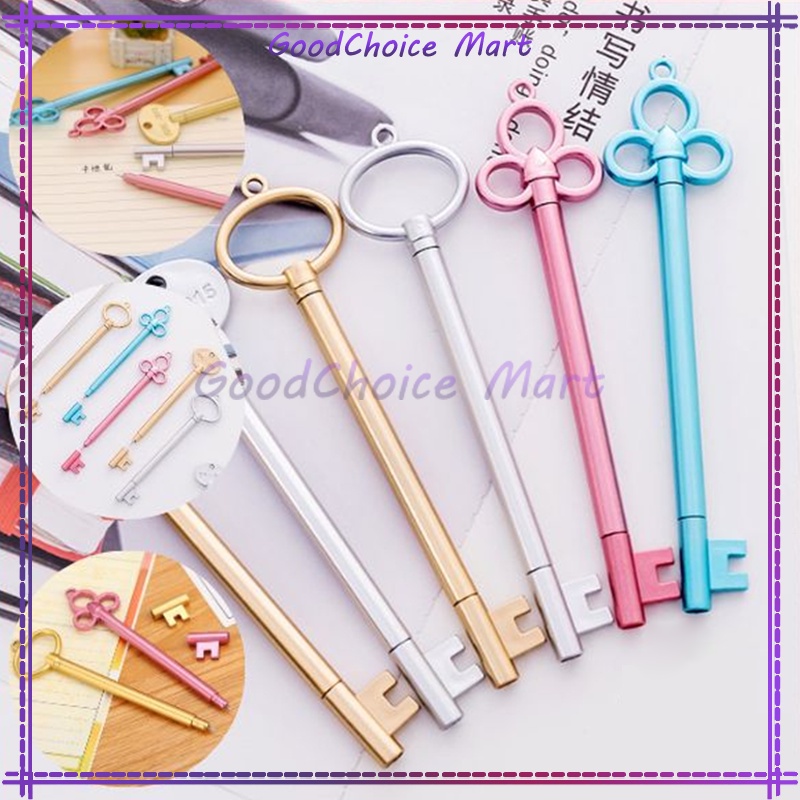 

Pena Kunci Classic / Pulpen Gel key / Pulpen Gel Bentuk Kunci