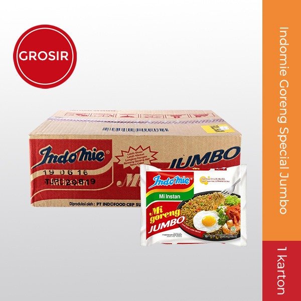 

Indomie Goreng Special Jumbo 129g 1 Karton 24pcs Grosir